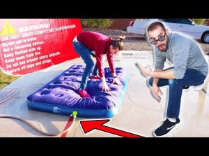 Can You Fill the Air Mattress With Water? Find Out!
